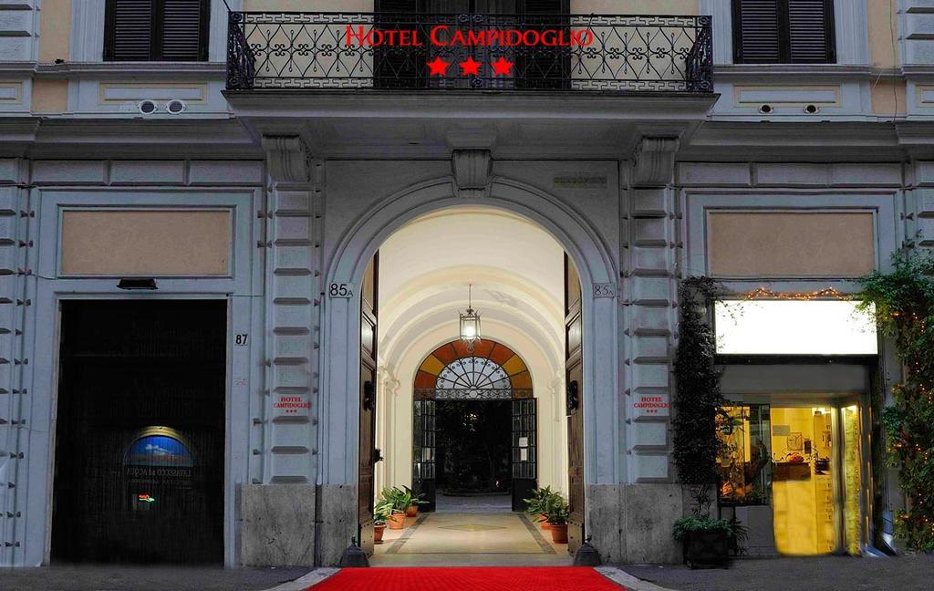 Hotel Campidoglio Rome Exterior photo